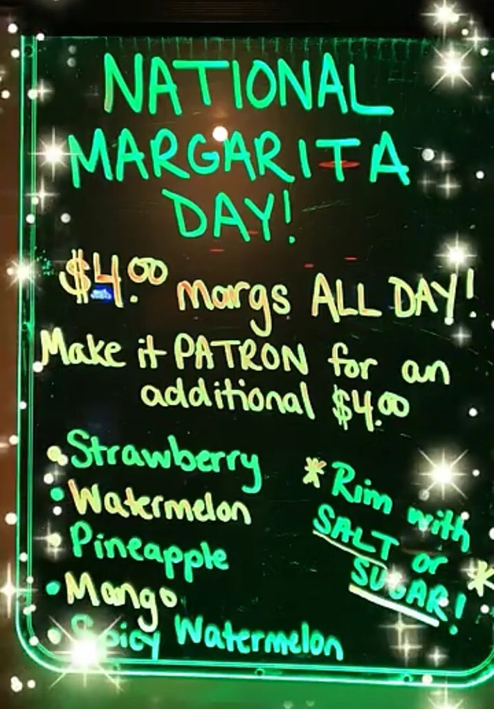 #NationalMargaritaDay deals #tequilas #NationalMargaritaDay