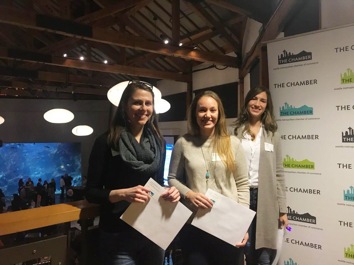 SeattleChamber's tweet photo. Congrats to our raffle winners from Restaurant After Hours who won a sous chef experience with @hotstovesociety's Tom Douglas, a concert suite from @livenation and a private dinner for 10 at @maslowsseattle! 🎉🎉🎉 #eatmeetrepeat https://t.co/GobhtZCBtj