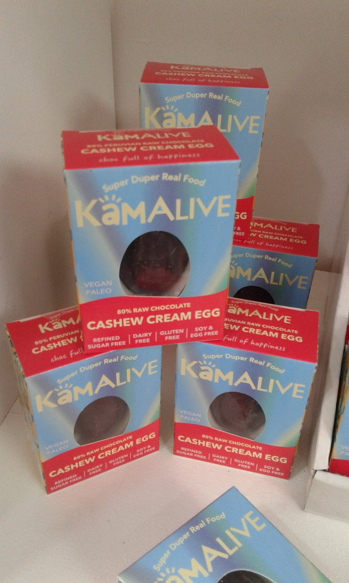 We are proud stockists of <a href="/KamAliveChocs/">KamAlive Chocolates</a> #glutenfree #vegan #worthing
