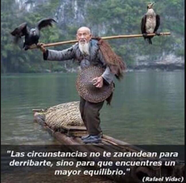 #EnLaVidaNadaComo mantenernos en equilibrio a pesar de las sacudidas que nos da. 💪🏻🙏🏻✌🏻