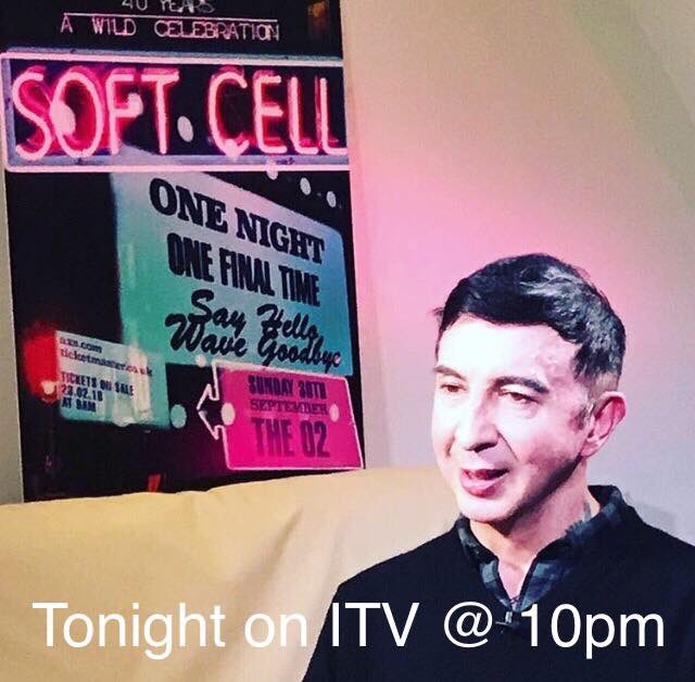 soft_cell's tweet image. Marc on itv news at 10 tonight