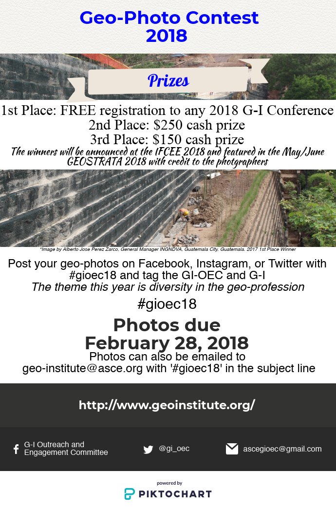 mnzdr's tweet photo. Today is "Introduce A Girl to Engineering Day". Share your #Outreach Moments with us to #win the @GeoInstitute 2018 Photo Contest!  #gioec18 @ASCETweets  @ASCEpublishing @GeoInstitute @JacobsConnects @gi_oec https://t.co/N6I73mAjaC