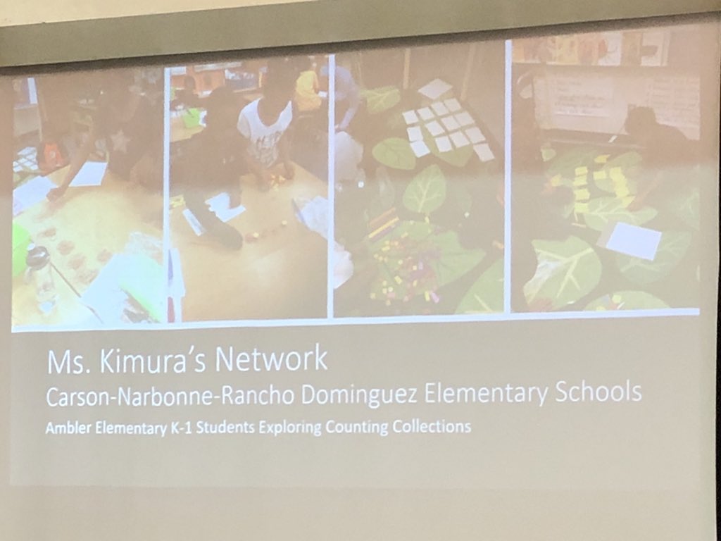 Ambler Ave. ES showing off their Counting Collections work at the #LDSouth principals’ meeting. Keep up the counting! <a href="/AlmaLKimura/">Alma Kimura</a>