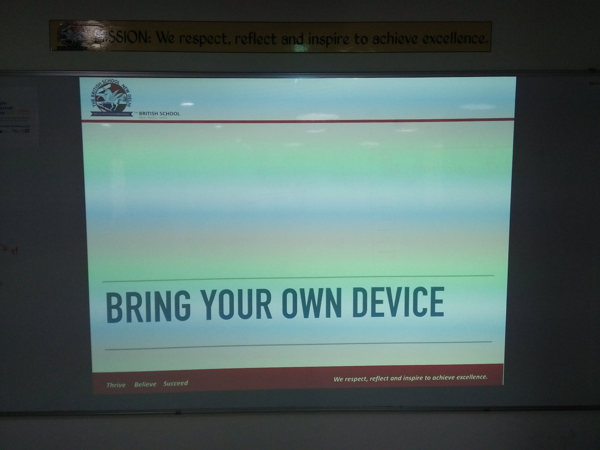 Mayuri_Ambule's tweet photo. We are all set to introduce #BYOD for our year 8 and 9 students. Join us this morning to know pedagogical benefits and how we are rolling it out to positively impact student achievement! w/ @TBS_Delhi @KSThakral #InnovationLounge #ParentPD #EdTech #AppleEduChat https://t.co/X9ldvdspuI