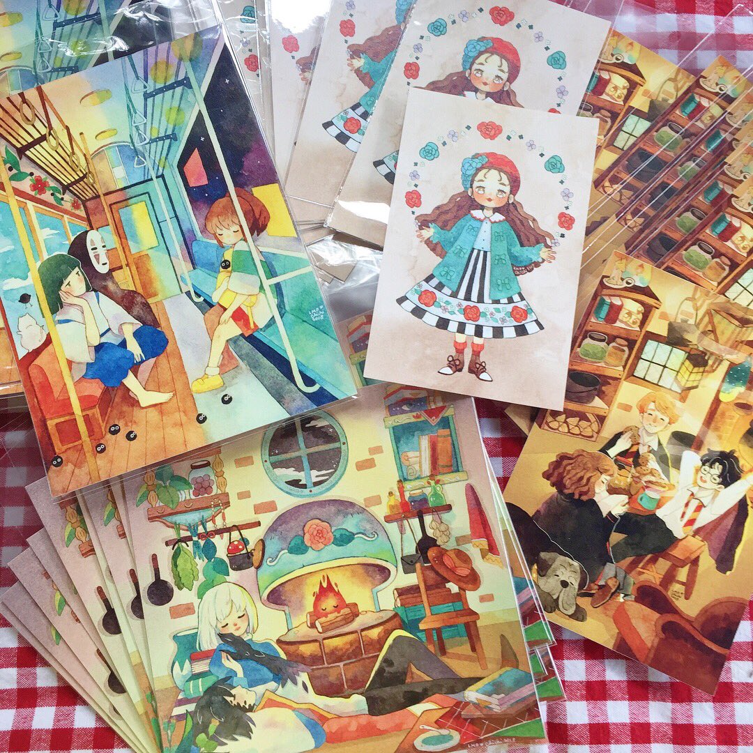 chichilittle's tweet photo. Pheww I have just finished packing all of my sticker packs and prints for this weekend’s CosCarnival! 🙏🏻🧡 I also got my new artworks ✨professionally printed✨ so I hope you can check them out! We will be in booth L3 on Sat-Sun. All items on a special discount! 😉 See you!! https://t.co/ki8FoNzjTe