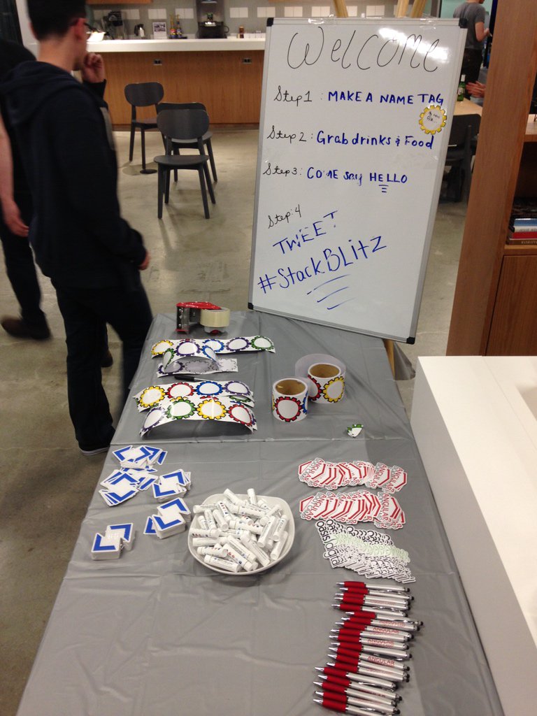 wnodom's tweet image. Detailed instructions for enjoying the #StackBlitz party 🍕🍻🍷😀