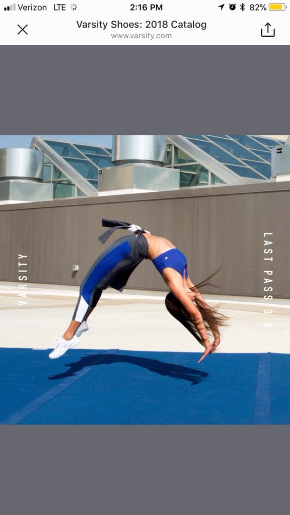 Kennedy_cheer99's tweet photo. So excited to see myself in the new @VarsityFashions shoe catolog! Great opportunity! ❤️ https://t.co/YFYbSuLbqu