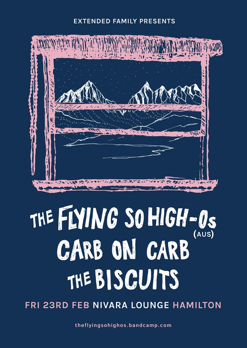 Hamilton tonight with @carboncarb and The Biscuits at @NivaraLounge !