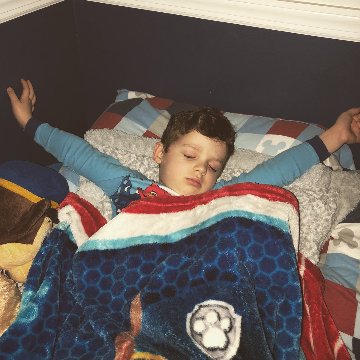KeithIndovino's tweet photo. Praising Jesus in his sleep 😂😂 #myboy #pastorskid https://t.co/UQw1rWpHSz