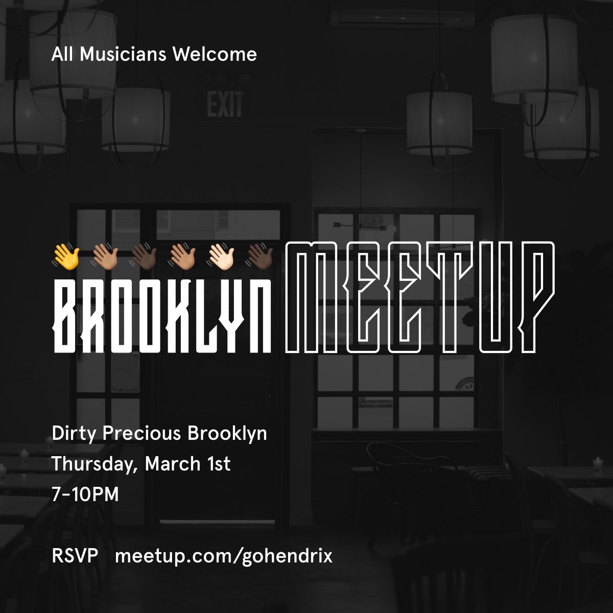 Join us for the first official Hendrix meetup next Thursday, March 1st. RSVP for free here meetup.com/gohendrix/even…
