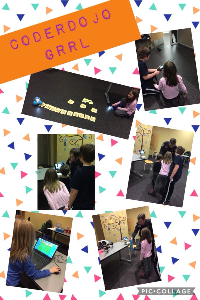 mrskalthoff's tweet photo. Our first night of @Coderdojo in https://t.co/CQnzHeNy5V! We are lucky to have Officer Alec sharing how the @StCloudPDMN uses robots and drones! Join us next time on April 17 4:30-6:30pm sign up on the library website #DLDay #midmn https://t.co/BviHjjtVZI