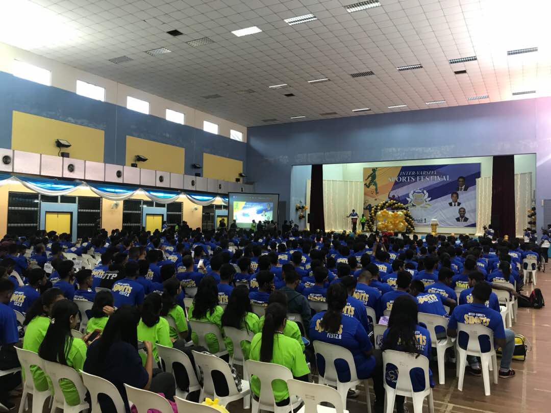 PuteraMIC's tweet photo. Launching of Inter-Varsity Sports Fest 2018
#IVSF2.0 #IVSF’18 #letsportsuniteus #puteramic #moveforward #fitmalaysia #football #badminton https://t.co/Mprlm3AoGm