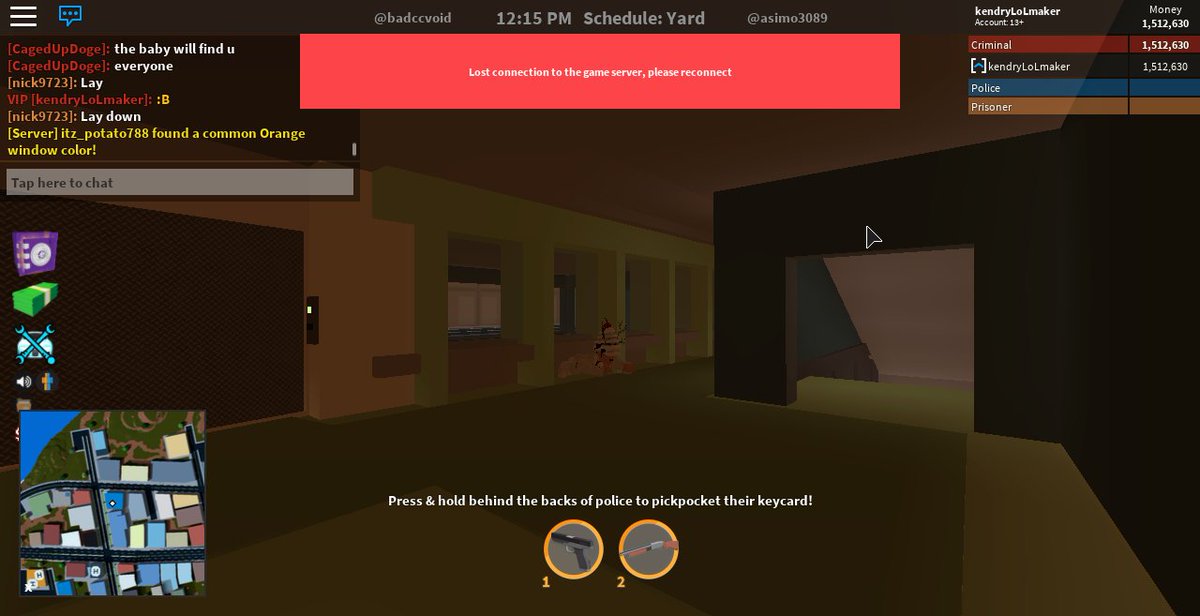 Shadow Xtrisz Twitter - roblox jailbreak 12 noclip connection lost servers pic twitter com u5oxnojzwy