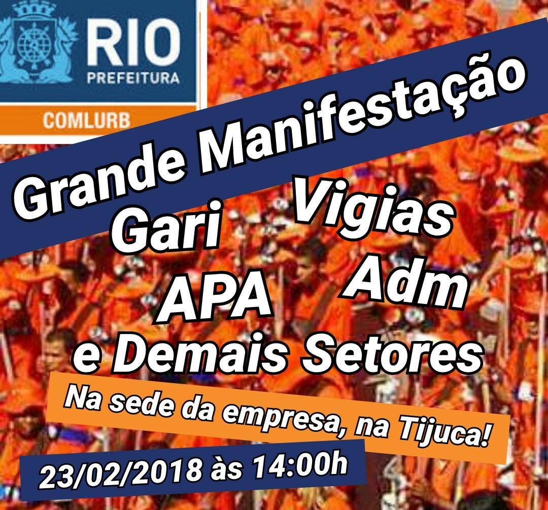 GarisRio's tweet photo. Nesse exato momento os @GarisRio decidem democraticamente e horizontalmente a luta pelo Decimo Quarto e um Acordo Coletivo bom para os trabalhadores e bom para COMLURB! https://t.co/V7BcL5wPLq