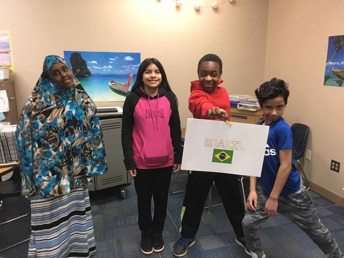 MsMason14's tweet photo. Wrapped up the Olympics today by announcing the winners. Congratulations, France 🇫🇷 and Brazil 🇧🇷, who tied for first place🏆🥇! Canada 🇨🇦🥈, and Japan 🇯🇵 🥉. Such a fun couple weeks! #Engagethelearner https://t.co/eupgYnY6t9