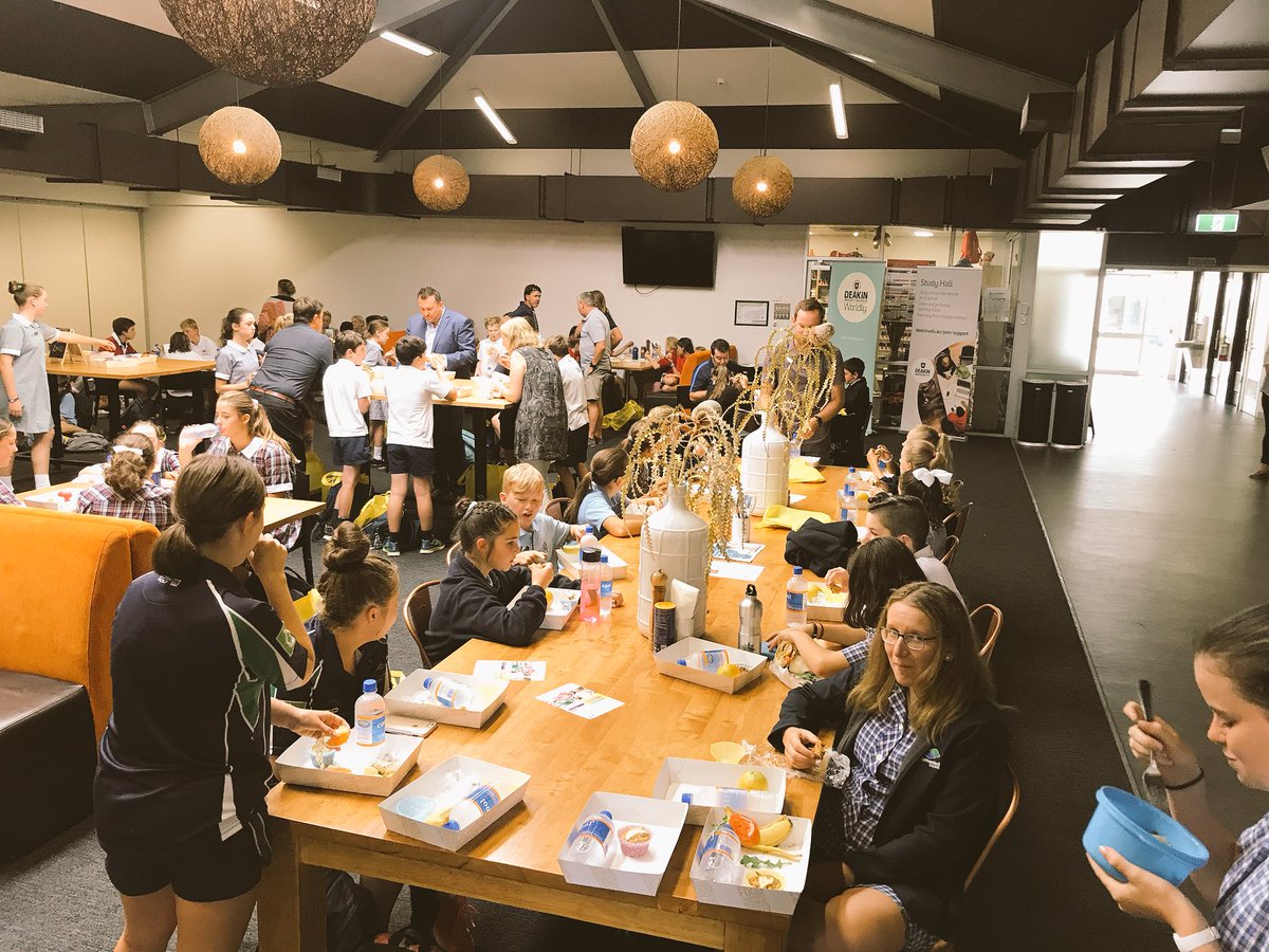 SW_StudentLC's tweet photo. Lunch and Project Design Time #thinktime #learningbydoing thanks @Deakin for supplying lunch https://t.co/vwCqDm5CCb