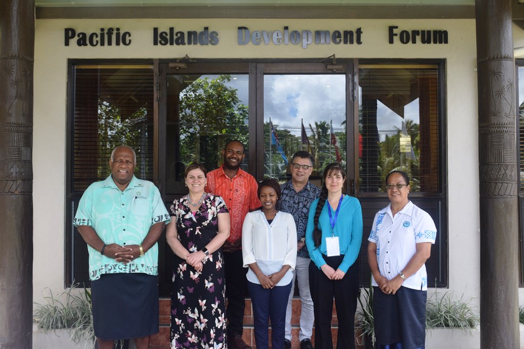 PIDF01's tweet image. Hosting the #Commonwealth team to discuss #CommonSensing project which will leverage earth observation data to provide stakeholders with access to vital information regarding #disaster &amp;amp; #climate risks- Building #Pacific #ClimateResilience #Fiji #Solomons #Vanuatu