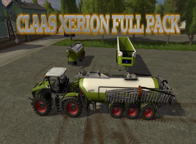 CLAAS XERION FULL PACK final for LS 17 fs2017mod.com/claas-xerion-f…