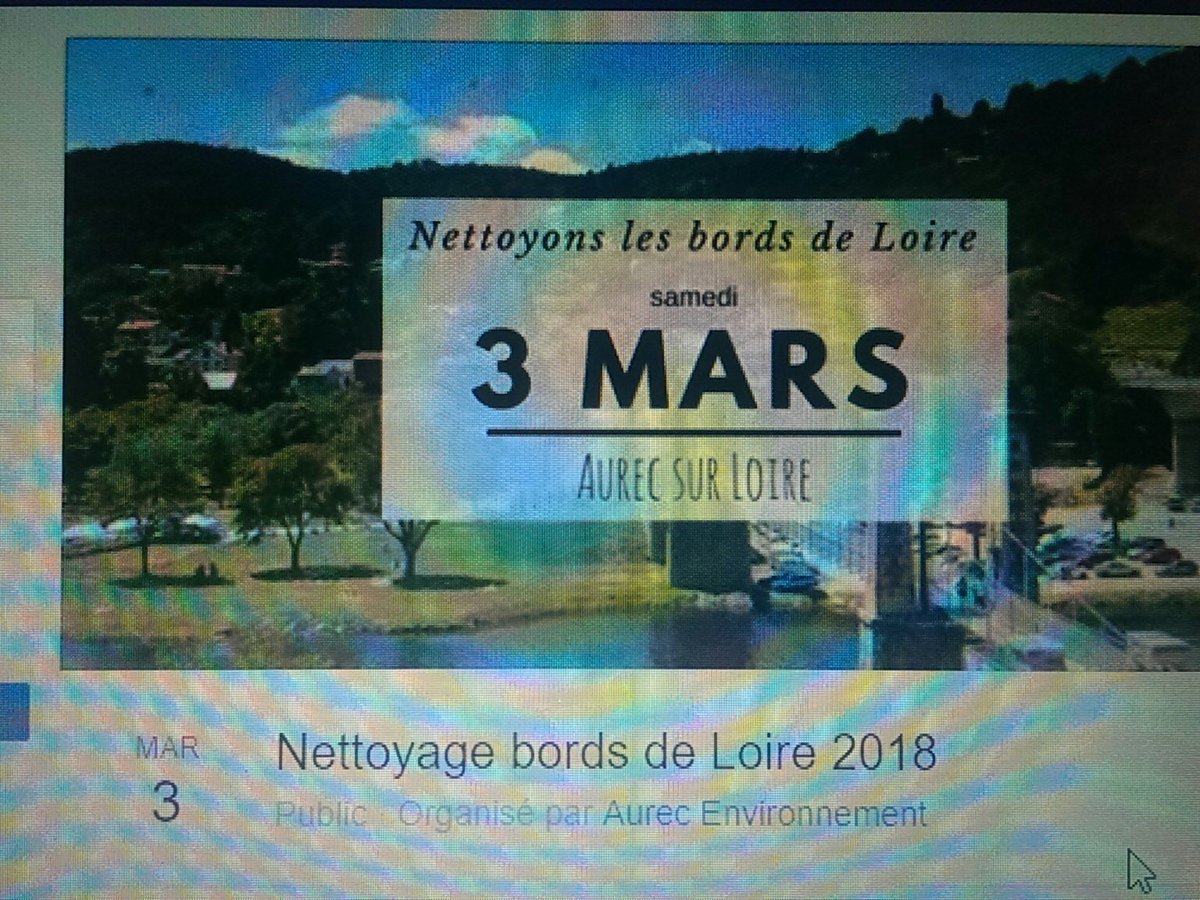 Julien_Mori's tweet image. Samedi 3 Mars, regroupons nous tous pour nettoyer les bords de Loire! Fleuve sauvage et Naturel! On vous attend avec Aurec Environnement
#jaimemaloirepropre #Auvergne @LPOFrance #Natura2000 #tousensemble #loirepropre @RoadAndTroll @MEZENC_43 @Auvergne @LaCommere43 @RandoAuvergne