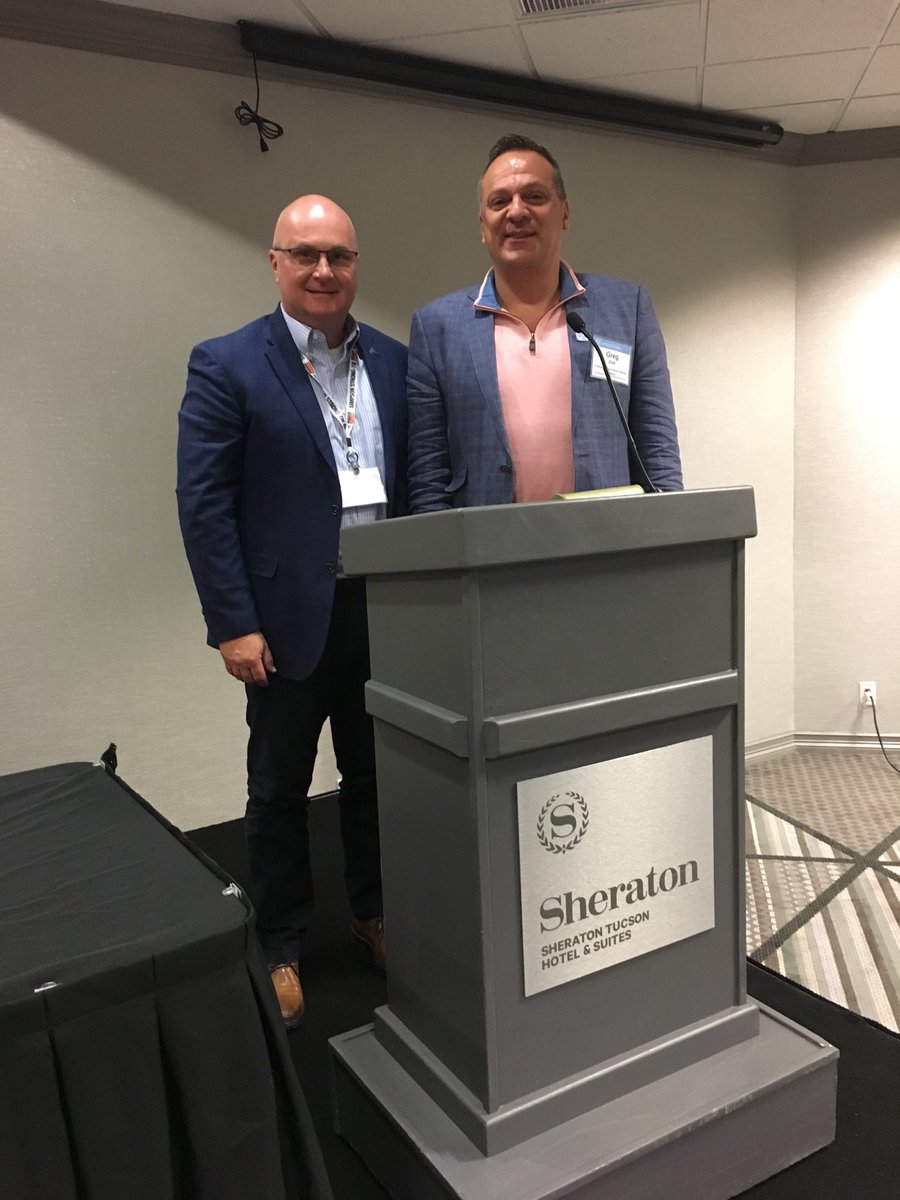 Greg Zick <a href="/HBI/">saād</a> and Dan Belcher <a href="/NCCER/">NCCER</a> working together "Providing Real World Experience for Students" at ACCE's IAB Best Practices Event in Tucson.
