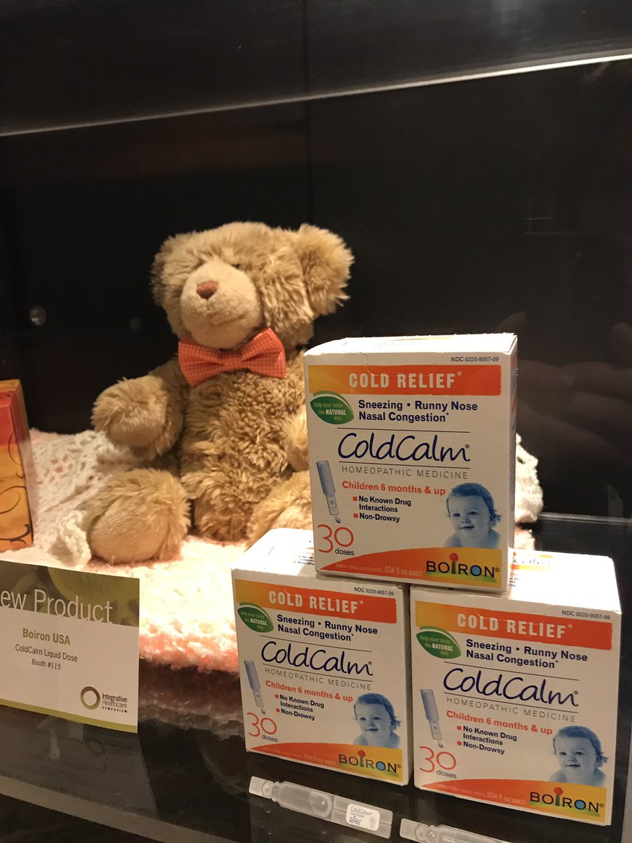 dchadwick2011's tweet photo. Check out our new product #ColdCalm liquid @BoironUSA booth #115 https://t.co/KghavEePVB