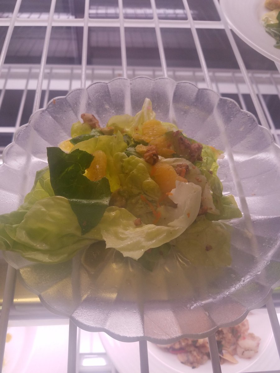 CinitaeS's tweet image. #291cul Heart of the Palm Salad and Bibb Salad