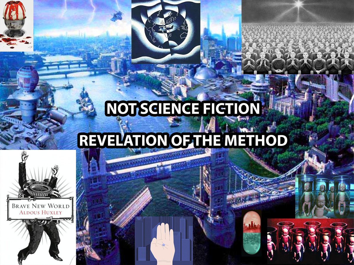 SyncreticMind's tweet image. #BraveNewWorld 
#NotScienceFiction

#RevelationOfTheMethod