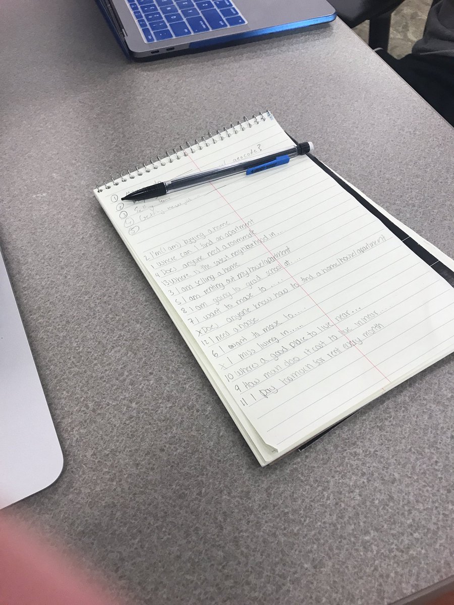 cthom13's tweet photo. Gotta get that list ready @DomEnterprises #HackU6 https://t.co/NRE3QMdWS9