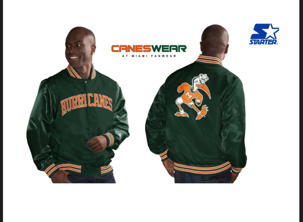 Canes_Wear's tweet image. 🔥Sneak Peak🔥Coming Soon🔥
ETA March
UM Starter Jackets in 4 Colors!
@CanesInSight @CanesCanes @Dolfin55 @LakersCanes305 @cliff311 @BigOShow @RealMSavage @canesthing @CanesFamNews @AdamDounn @Becky080711 @CanesFootball @CanesHoops @CanesBaseball @PeterAriz @EricDounn @Barney560