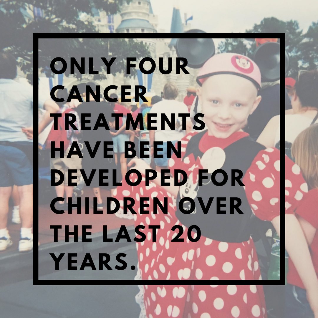whyonlyfour's tweet photo. #onlyfour cancer treatments have been developed for children over the last 20 years. https://t.co/7nd7pPl1Ye
