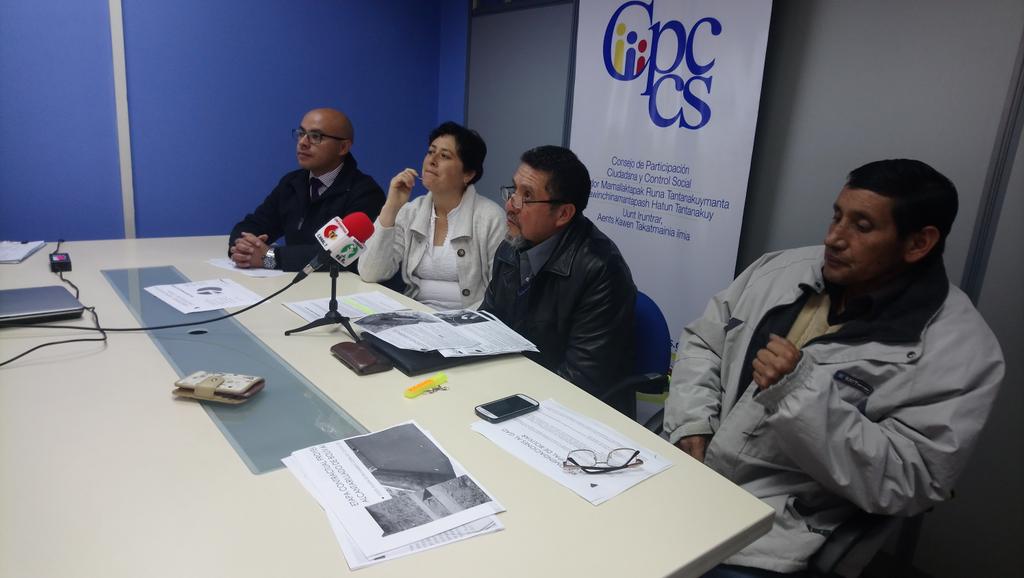 Veeduría Ciudadana que vigiló estudios, pre contractuales, contractuales de ejecución y de fiscalización del alcantarillado sanitario de la ciudad de Bolívar #Carchi dieron a conocer resultados de su valiosa gestión en beneficio de la ciudadanía de Bolívar Carchi