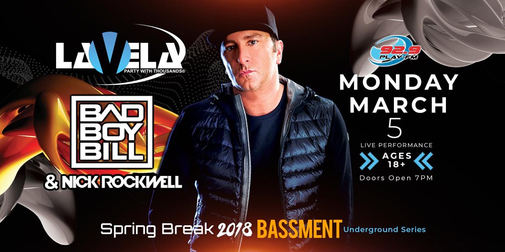 djbadboybill's tweet photo. Panama City Beach! I’m excited to get #BehindTheDecks Monday March 5th with my boy @NickRockwell at @ClubLavela. More Info: https://t.co/RWwRWgPbLN #RespectTheTechnique #HouseMusic #PanamaCityBeach #PanamaCity #Florida https://t.co/JePJFcQqCs