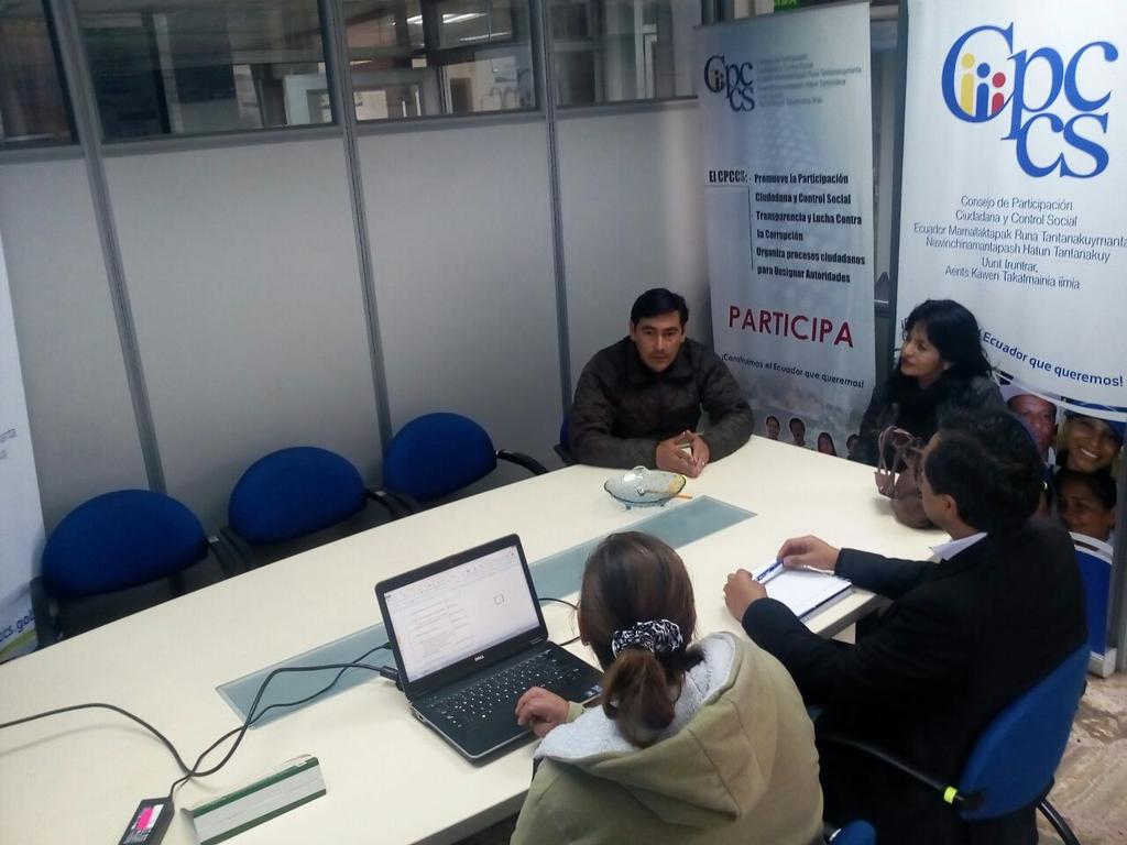 Director Participación Ciudadana <a href="/tulcanmunicipio/">Tierras Norteñas</a> se reunió con Coordinadora Política de Mujeres del #Carchi con el acompañamiento del <a href="/CPCCS/">Carlos P. Carcelén Caicedo</a> para coordinar la Audiencia Pública:Causas, efectos y soluciones al desabastecimiento de agua potable en la ciudad de #Tulcán