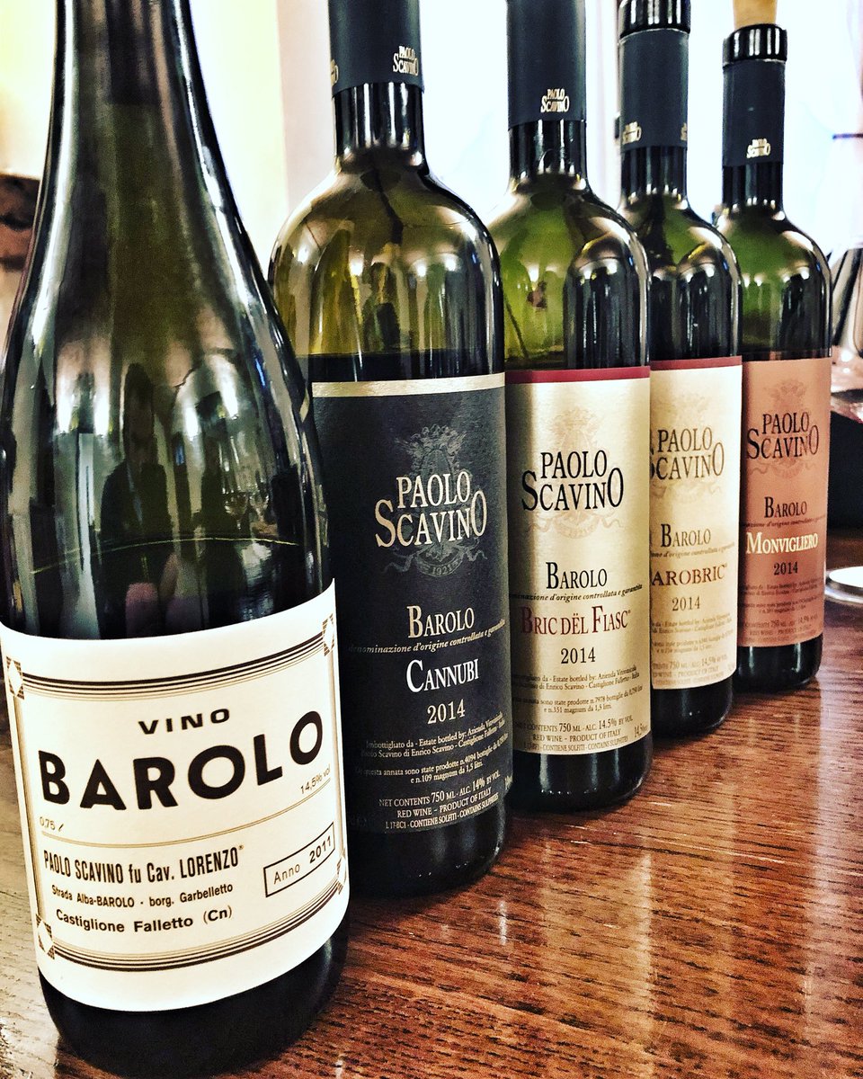 another stellar visit at one of my all-time favourite wine producers 🙌🏻🚀🔝paolo scavino‘s 2014‘s are off the charts, a lesson in terroir, i take a bow! #barolo <a href="/paoloscavino/">Elisa Scavino</a>