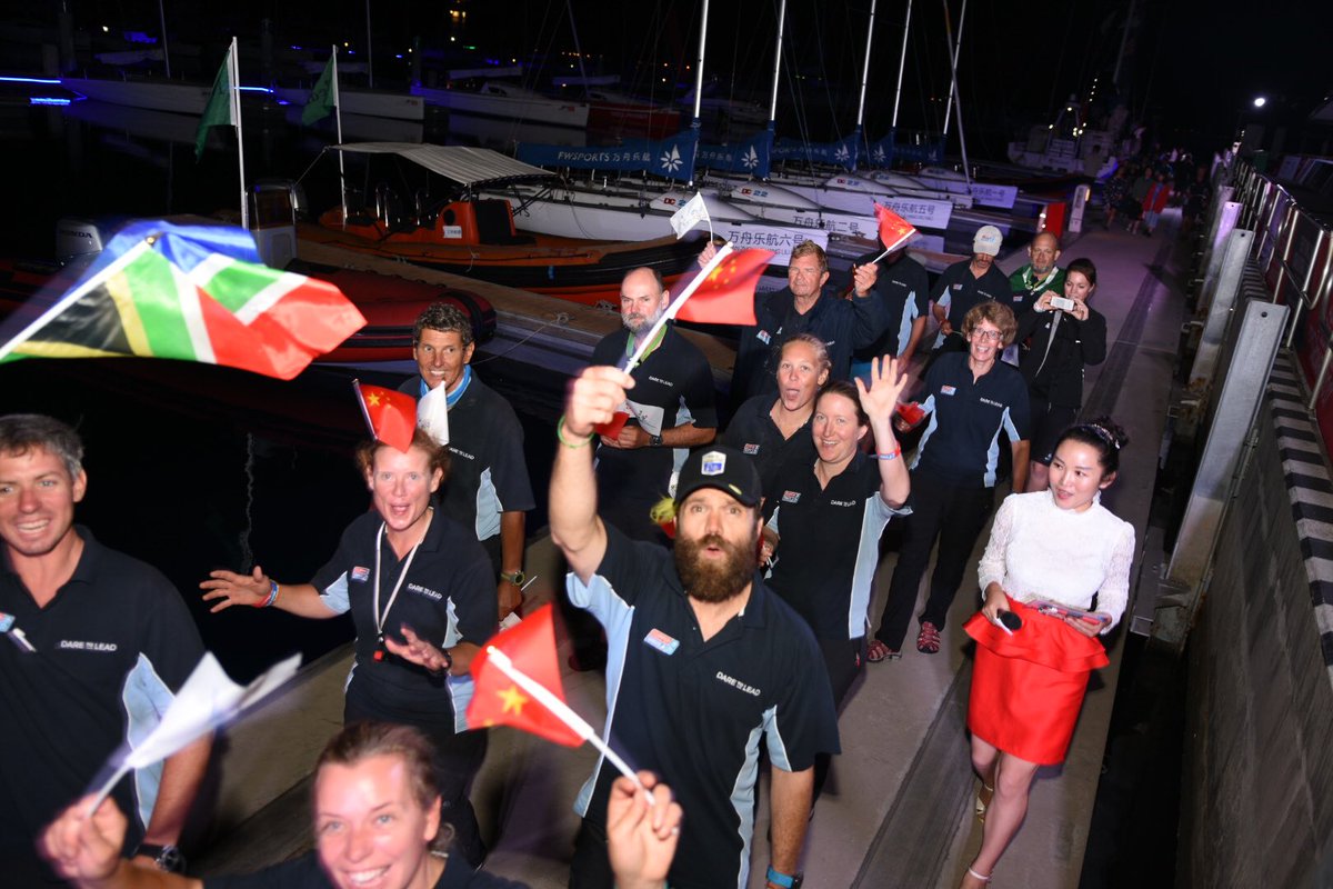 DareToLeadRTW's tweet photo. Congratulations @DareToLeadCrew - amazing result to finish 2nd into @VisitSanya in Race 7 of the @ClipperRace https://t.co/hxtjZzAlbZ