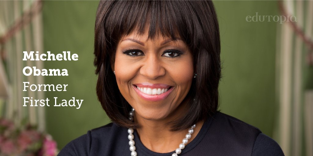 "With an education you all have everything you need to rise above all of the noise and fulfill every last one of your dreams." —Michelle Obama #BlackHistoryMonth #BHM