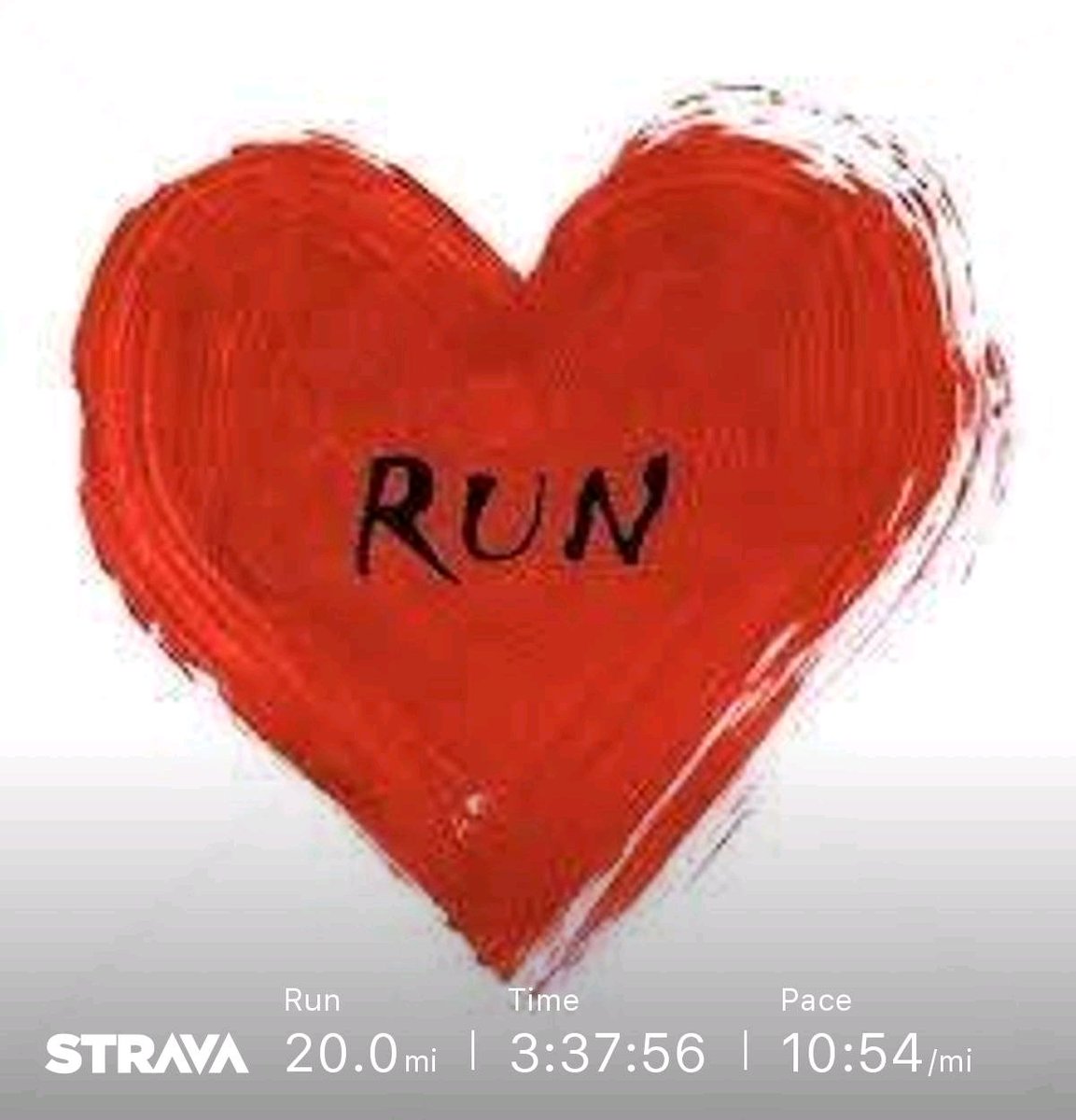 jojobards's tweet photo. Longest run this year.. 20 miles in the bag 💪🏃 I think my legs will feel that one in the morning! 
Loved running with Lee and Teresa.💕 https://t.co/e9mkJxAHWs

Check out my run on Strava: https://t.co/mtQvQAmjXd https://t.co/B9sBhDT9JR