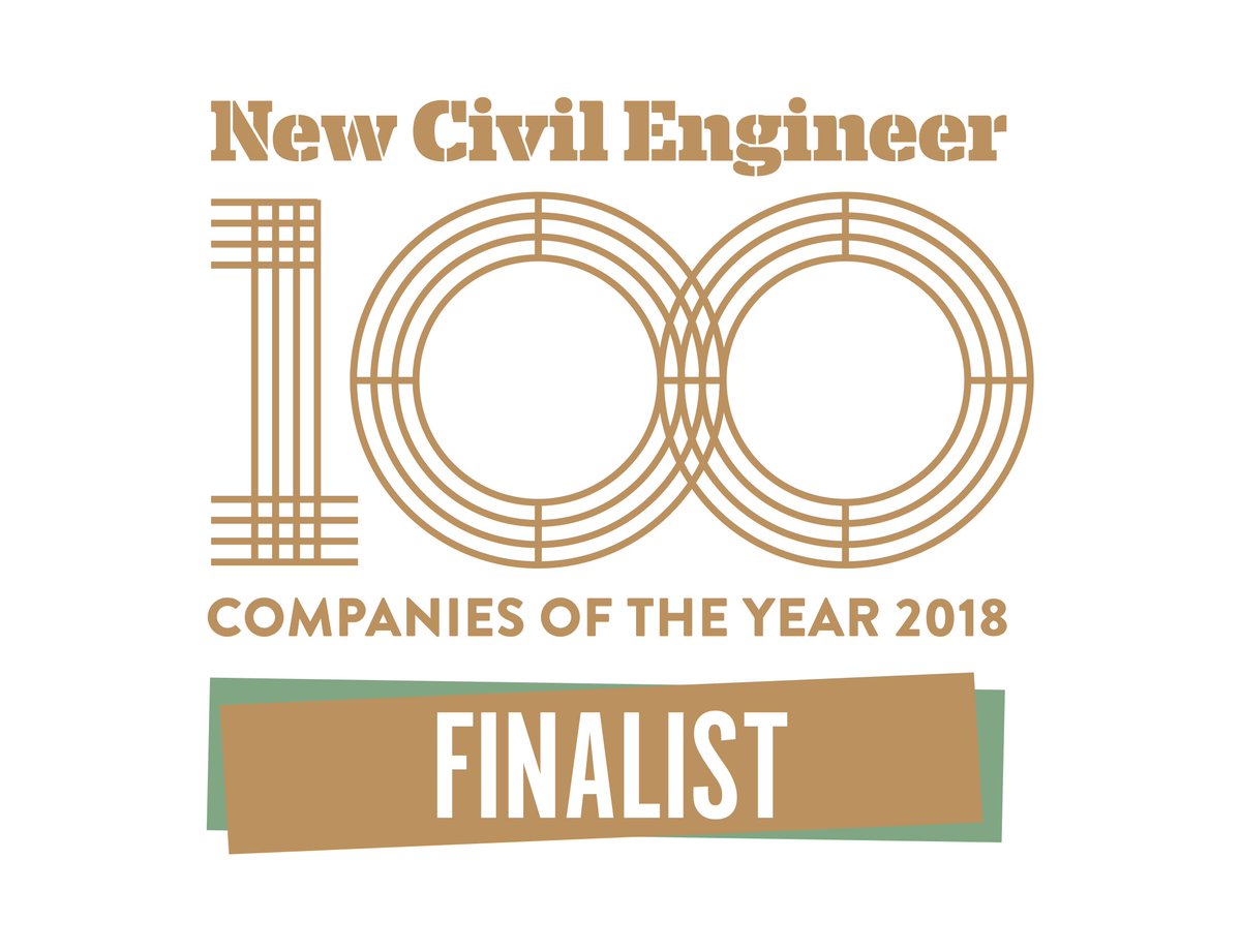 dougallbaillie's tweet photo. Absolutely delighted and immensely proud to be shortlisted as a finalist in the Talent Champion category for the @NCEdigital New Civil Engineer Companies of the year 2018 . #nce100 https://t.co/BDEfCyDYKD