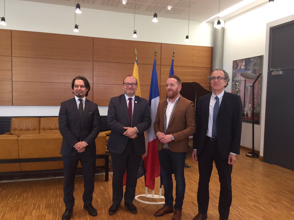 conan_herve's tweet photo. Après le séisme en #Equateur en 2016 @AFD_France avait apporté une réponse multiforme de reconstruction : prêt de 100M$ mis en œuvre par @CFN_ECUADOR et @CONAFIPS, appuis aux ONG @AVSF_ONG et @Acting_ForLife en cours et à @Departement54 : Signature convention ce jour à #Nancy https://t.co/DNsaoafNhO