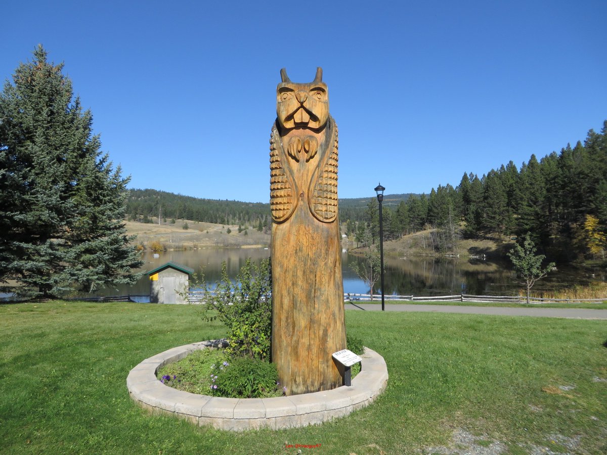 Chainsaw carving, Logan Lake, BC #500pxrtg #photography #LoganLake #BritishColumbia #chainsaw #carving #myphoto