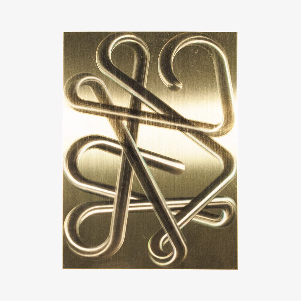 woesvanhaaften's tweet image. These new artworks by #LexPott play with the iconic technique of metal swirls and engine turned surfaces: postmodern.tictail.com #dutchdesign #collectorsitems #postmodern #tictail