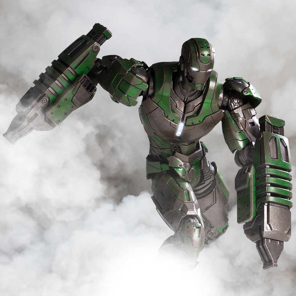 The 1/12 Scale Gamma collectible figure is available NOW on Amazon! This #IronMan suit is custom made of 75% die-cast metal, to endure heavy conditions. Only available for a limited time, so get yours while they last! fal.cn/4qDn