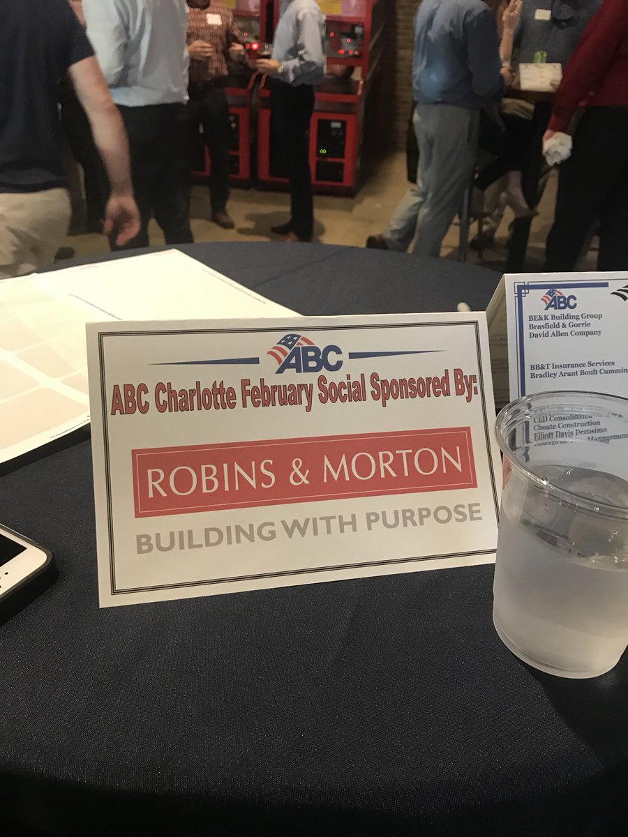 Great turnout at tonight’s social at <a href="/queenparksocial/">Queen Park Social</a>! Thanks to <a href="/RobinsMorton/">Robins & Morton</a> for sponsoring