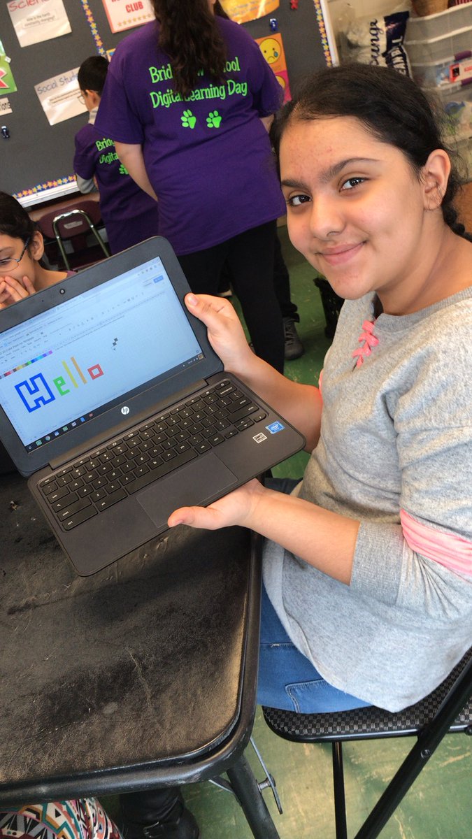 Exploring5thGr's tweet photo. #DigitalLearningDay was so much fun! Thank you to @MrsMalewicz @MsZemaitis and @mskosiek classes for teaching the whole school about different pieces of technology!! #BVInnovates #futurereadyfebruary #d109pride https://t.co/V8pvuuNC9J