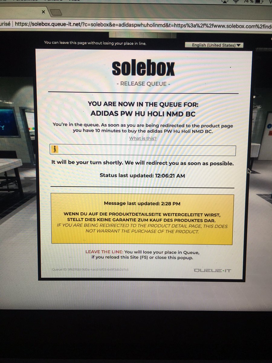 solebox release queue