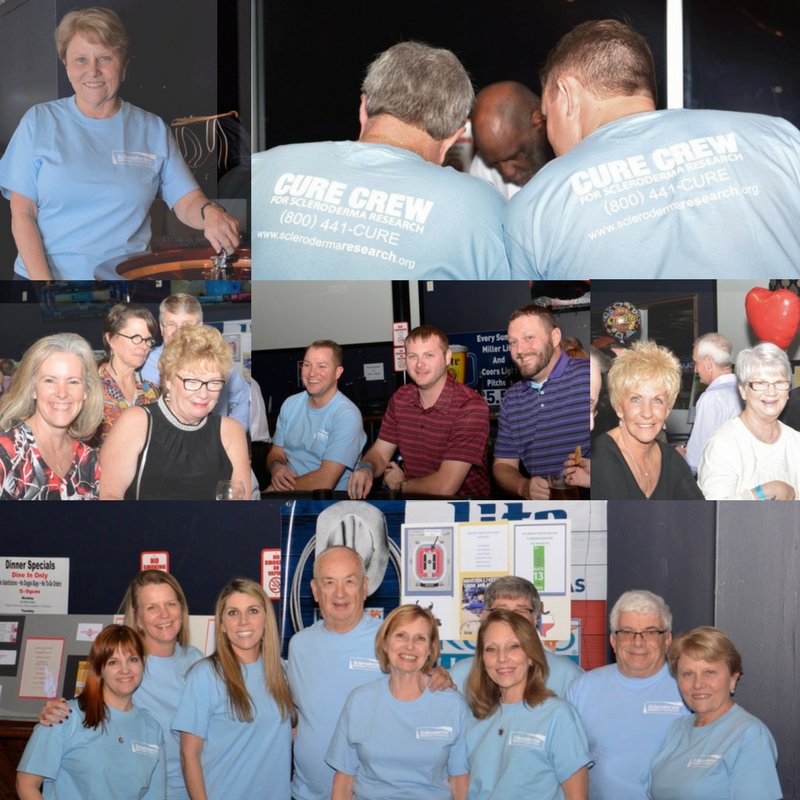 srfcure's tweet photo. #CureCrew member Diane Schumacher and her family have been raising awareness and funds for #scleroderma research for over 20 years. At the 8th Bet on a Cure event this past weekend in Houston, they raised more than $15,000 to support the SRF research program. Thank you!! https://t.co/wgPh557dQN