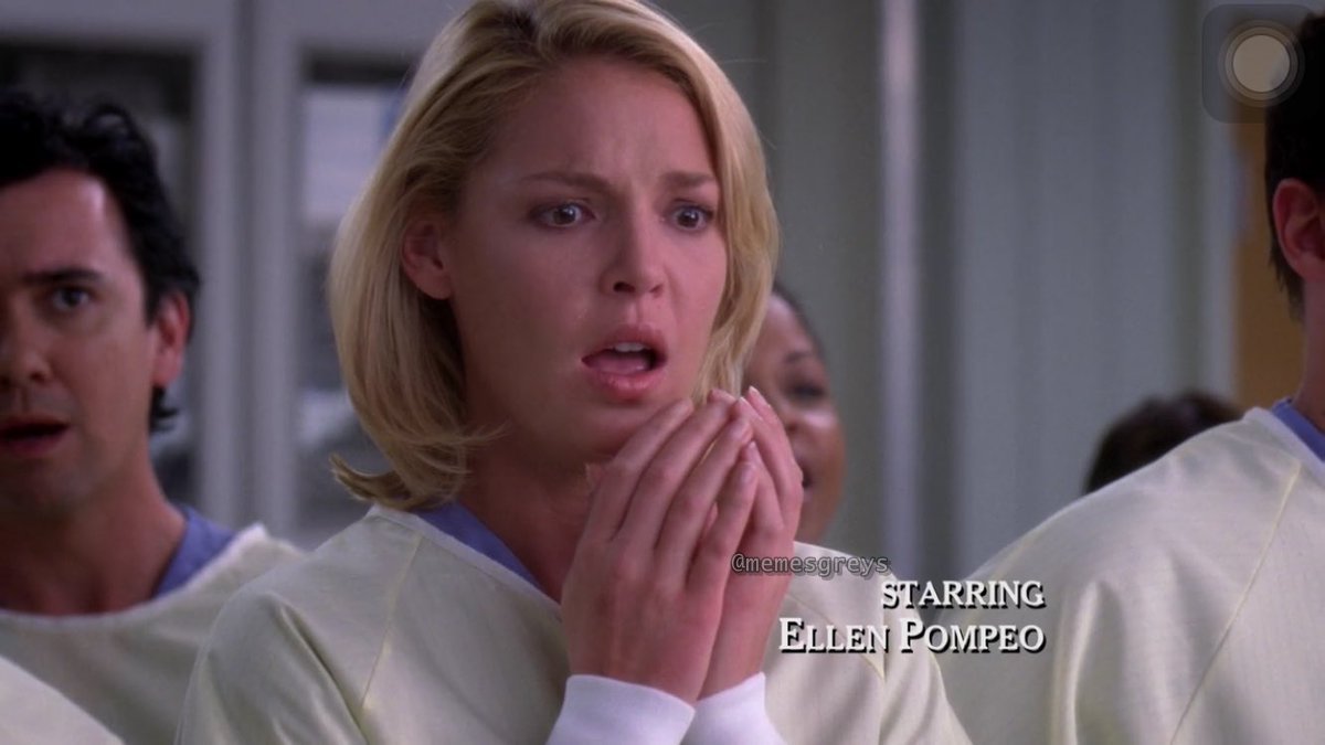 memesgreys's tweet photo. -yo nunca lloré con grey's anatomy
- https://t.co/pz67vnK79D