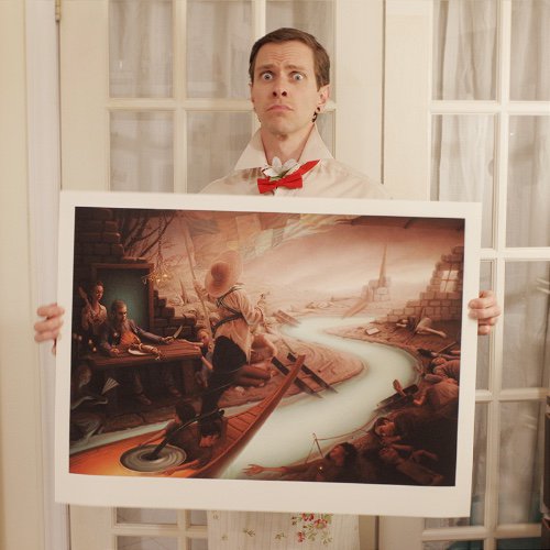 Limited edition reproductions of my Post Emergence Plight painting now available.  Only 30 ever made. Go to my store page to purchase:
stevechmilar.com/store.html