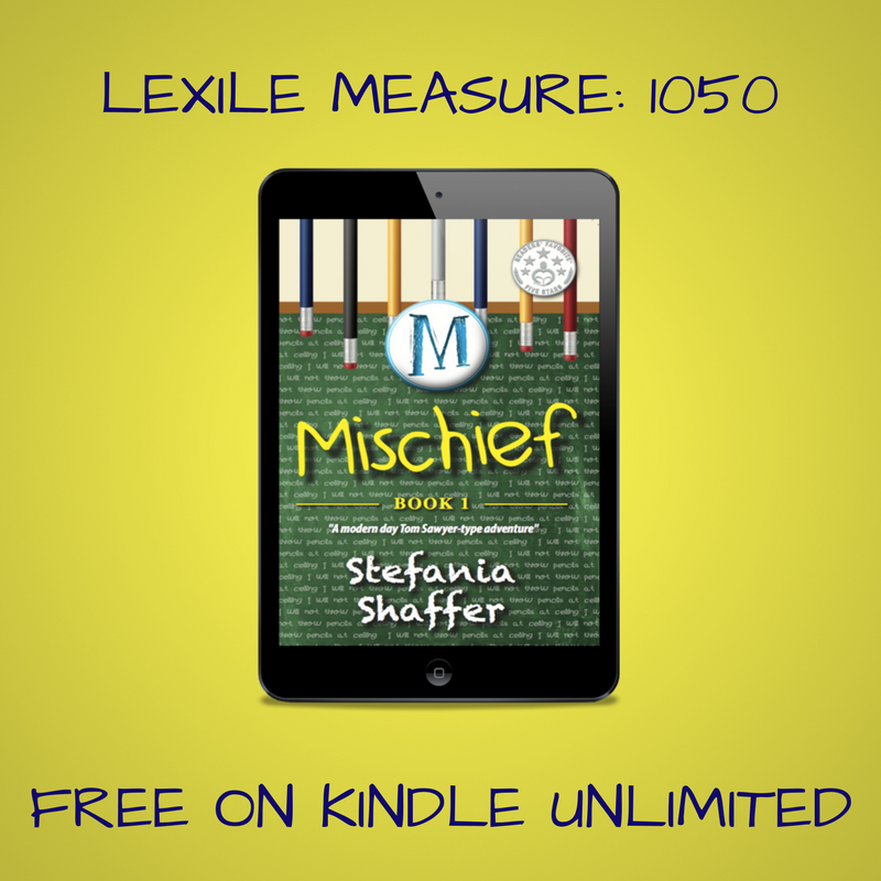 ShafferStefania's tweet photo. Looking for a new #MiddleGrade #read?
The MISCHIEF series = Modern day Tom Sawyer-type adventure books that have #Lexile measures similar to #HarryPotter!

Get them on #Amazon in print or as a #Kindle #ebook:
https://t.co/3EJbnVPcse

#IARTG #ASMSG #parents #teachers #amreading https://t.co/AtqZ6DIyca