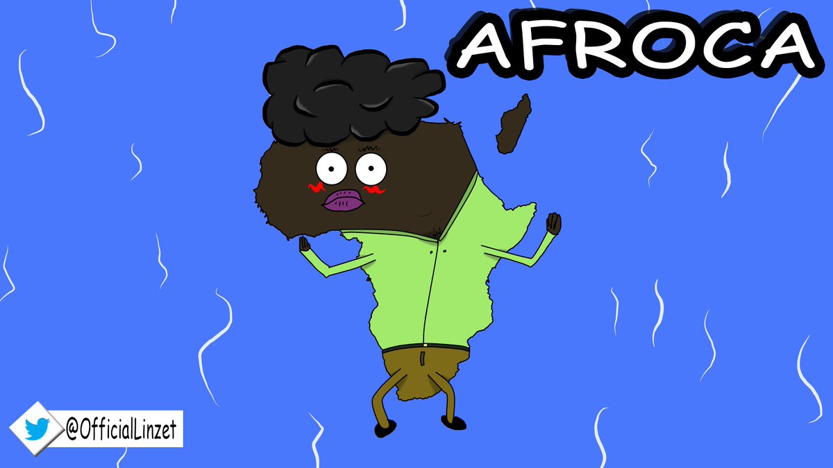 OfficialLinzet's tweet photo. AFROca, porque africa afro mola mas #Humor #chiste #africa #AFROca https://t.co/PUHoT5BzB3